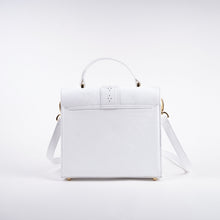 Load image into Gallery viewer, Ceci Top Handle Bag in White
